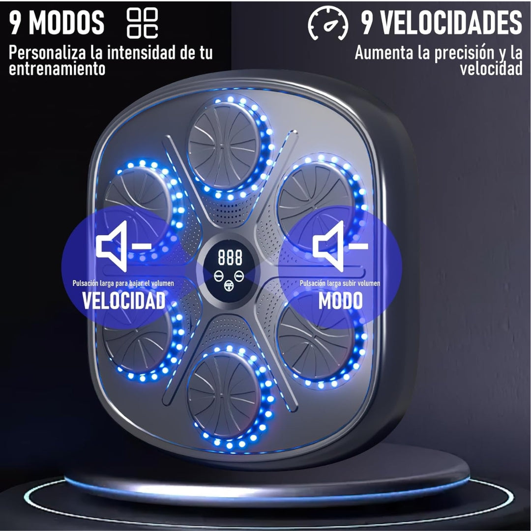 Nexio Máquina de Boxeo Inteligente con Música + Accesorios Gratis