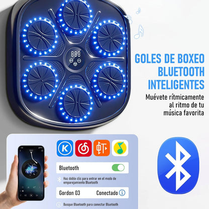Nexio Máquina de Boxeo Inteligente con Música + Accesorios Gratis